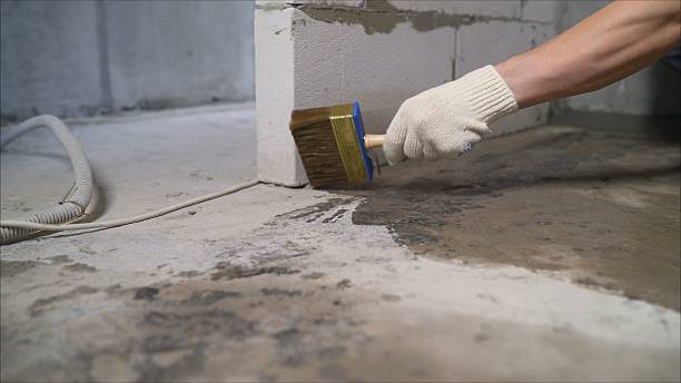 SJ Waterproofing Pros Waterproofing coverage map for New Lisbon, IN and surrounding area